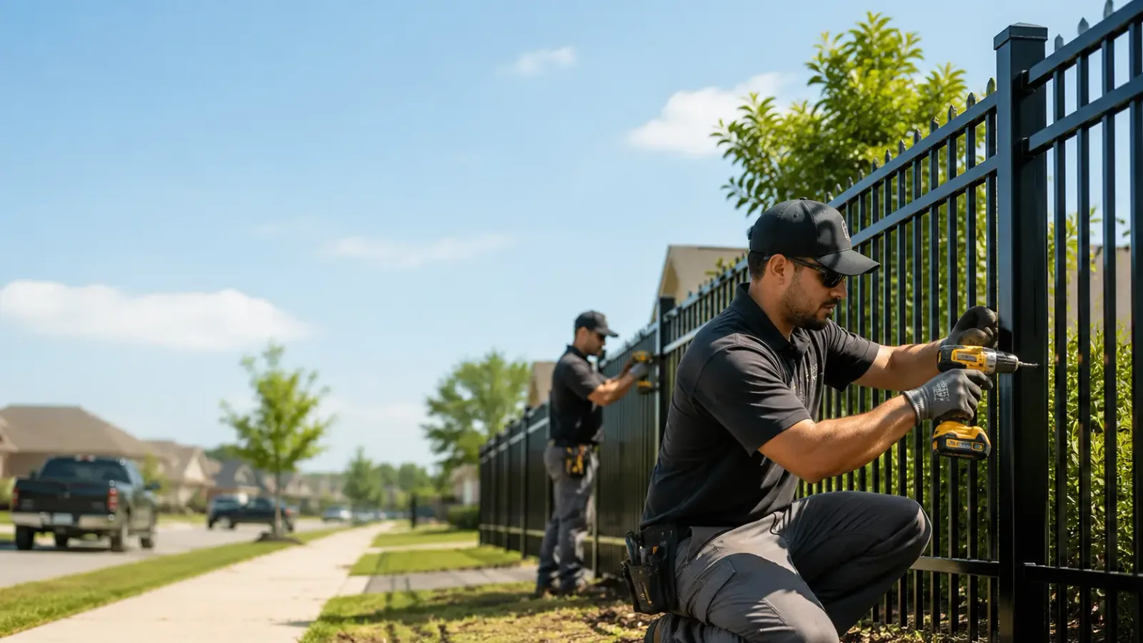 Metal Fence Installation in Middleburg, PA